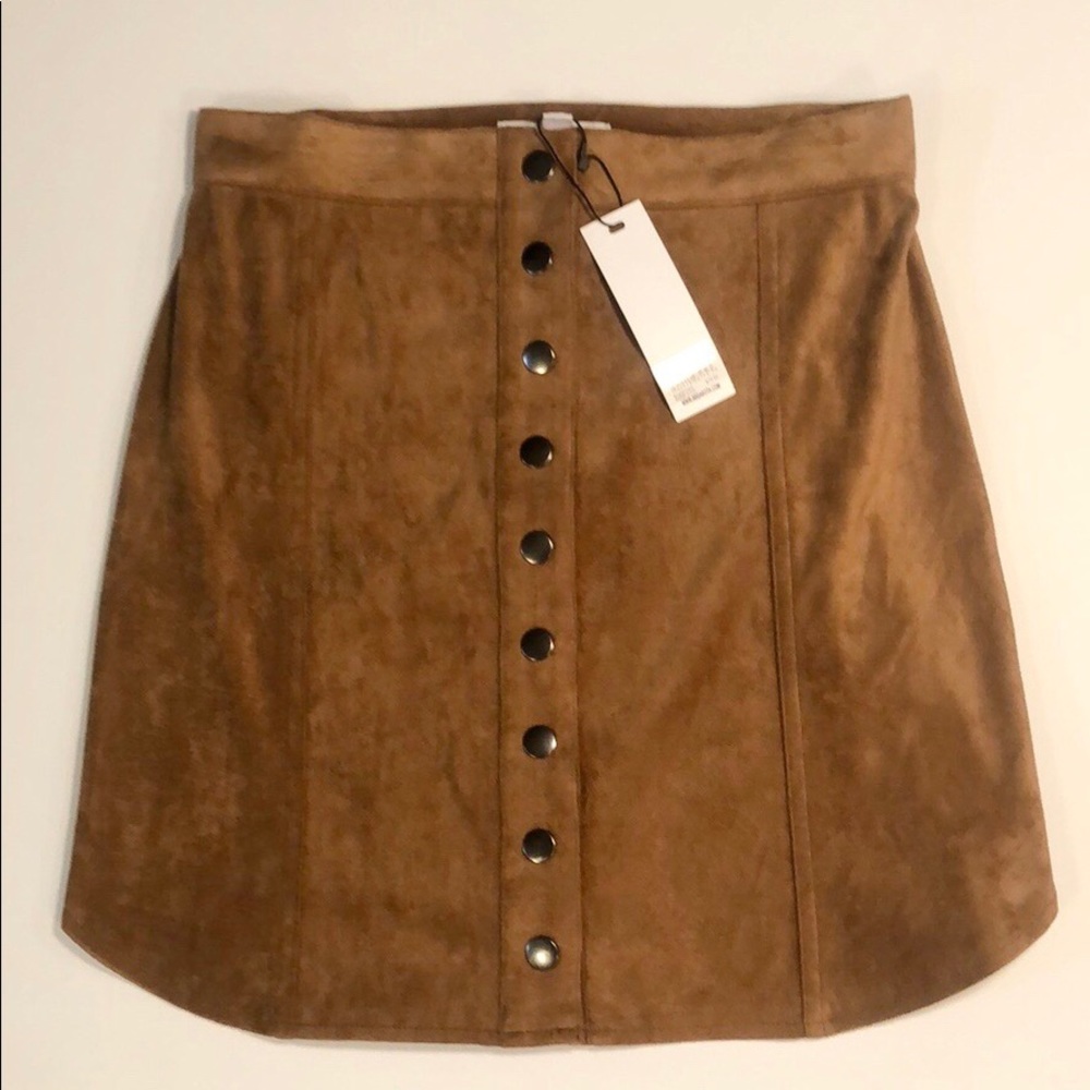 Faux Suede Skit